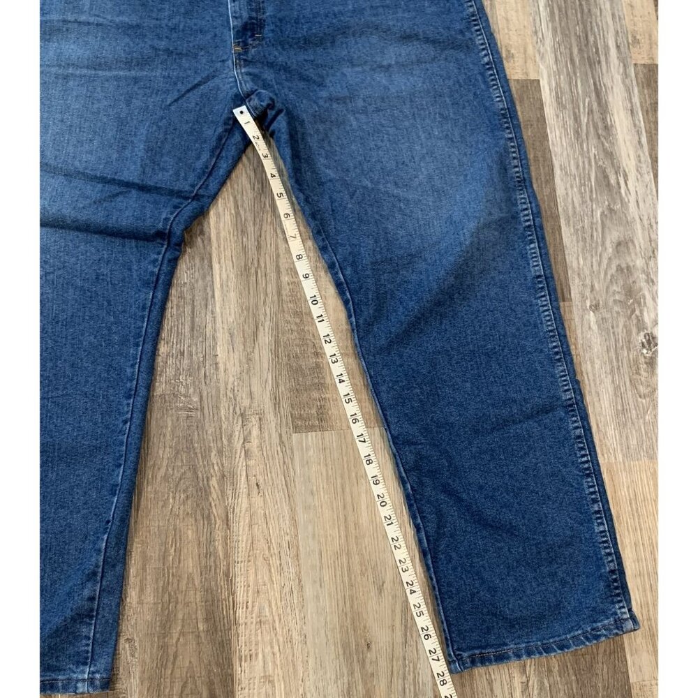 Wrangler Mens Authentic Jeans Sz 42X30 Premium Quality Denim Loose Straight Leg - Picture 8 of 11